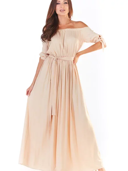 Casual obleka Awama bež