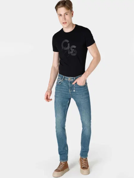 Джинси Colin’s комбінований верх зелений