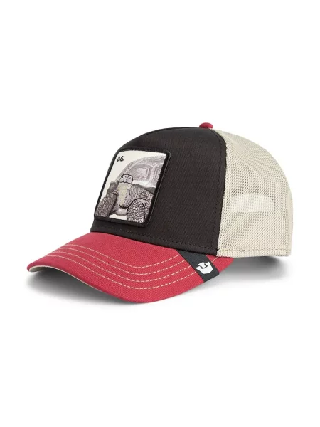Шапка с козирка и добавен Goorin Bros Tricolor Tortiouse черно