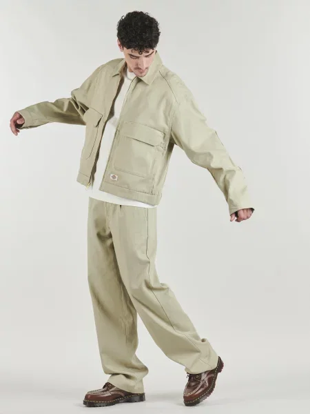 Geacă Dickies din țesătură twill bej