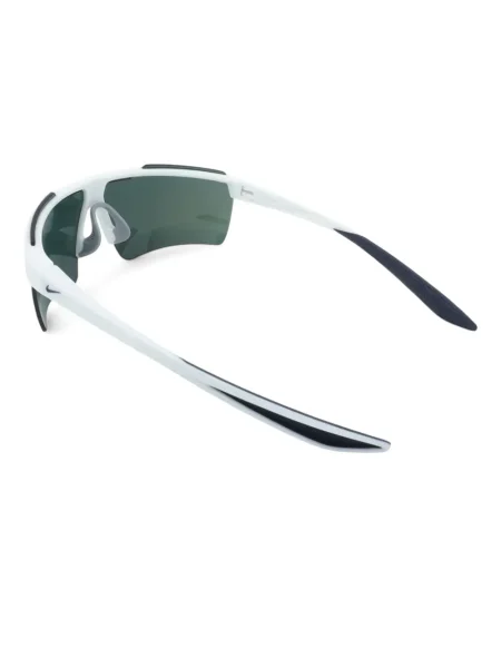 Ochelari de soare Nike cu cordon din jerseu cu imprimeu abstract gri