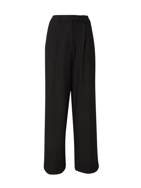 VILA Pantaloni cutați VISIFFE' negru