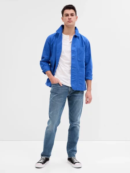 Ravne kavbojke Gap modra