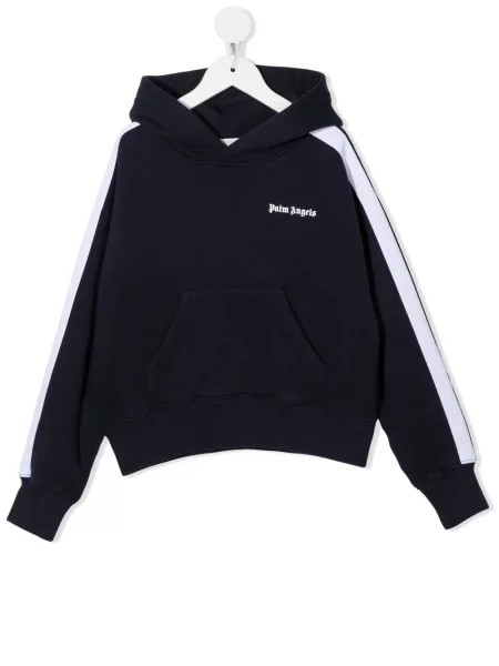 Bluza z kapturem dziecięca Palm Angels niebieska
