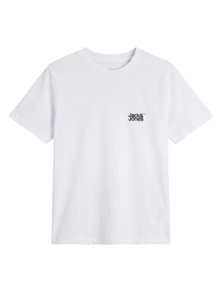 Tricou copii Jack & Jones alb