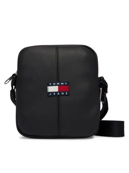 Tommy Jeans Geantă reporter negru