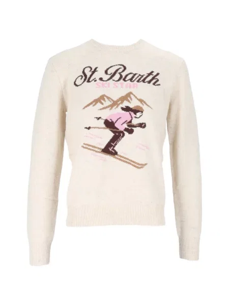 Pulover Mc2 Saint Barth cu decolteu rotund