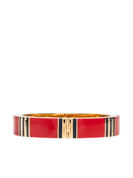 Brăţară Tory Burch cu dungi roșu