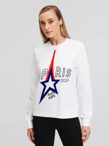 Світшот Karl Lagerfeld білий