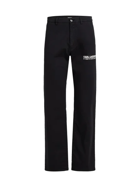 Karl Lagerfeld Chino kalhoty Rue St-Guillaume žlutá černá