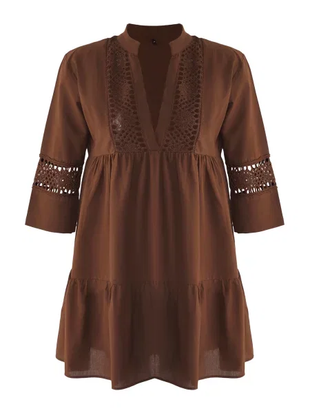 Trendyol Rochie maro