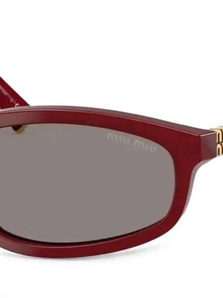 Ochelari de soare Miu Miu Eyewear roșu