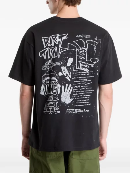 Tricou Vans cu imagine negru