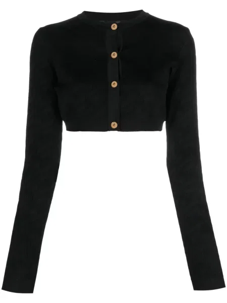 Cropp cardigan Versace negru