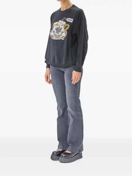 Hanorac Moschino tricotate negru