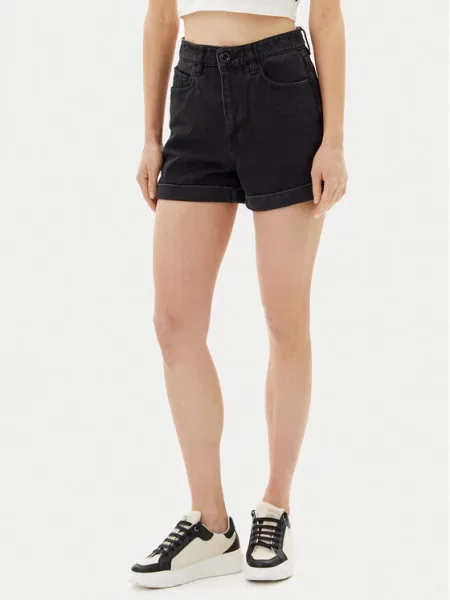 Volcom Szorty jeansowe Weelow czarny