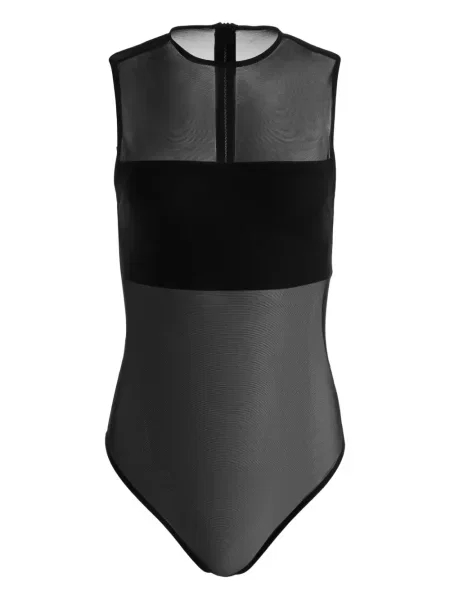 Body Alice + Olivia plasă negru