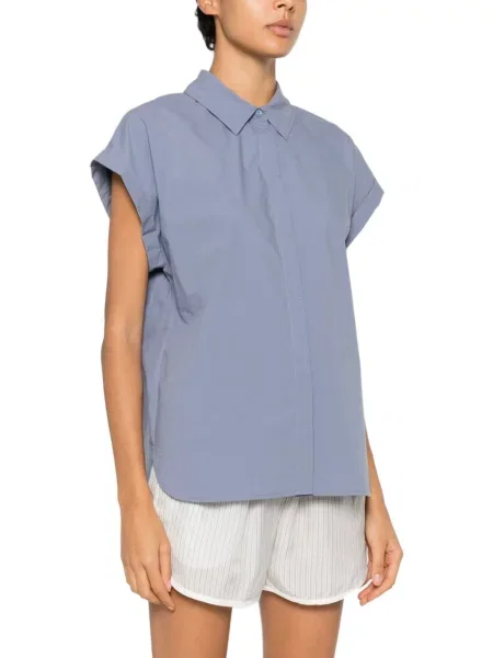 Top Matteau albastru