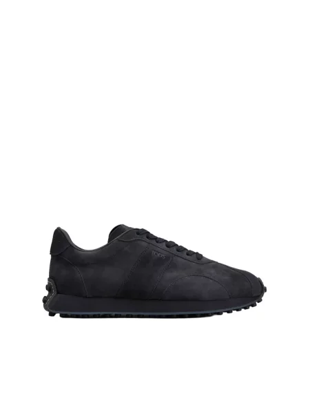 Sneakersy Tod's skórzane niebieskie