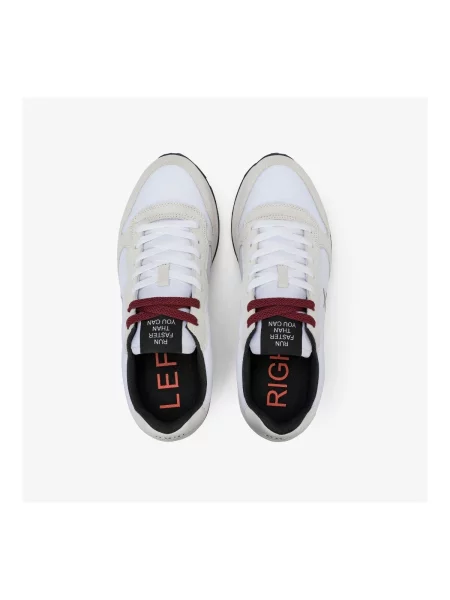 Pantofi Sun68 alb