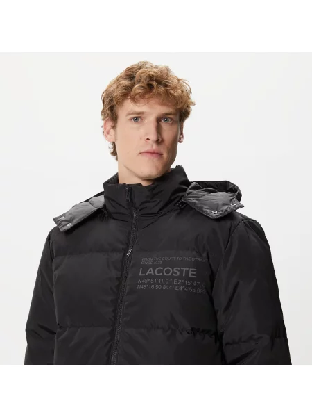 Lacoste куртка чоловіча чорна