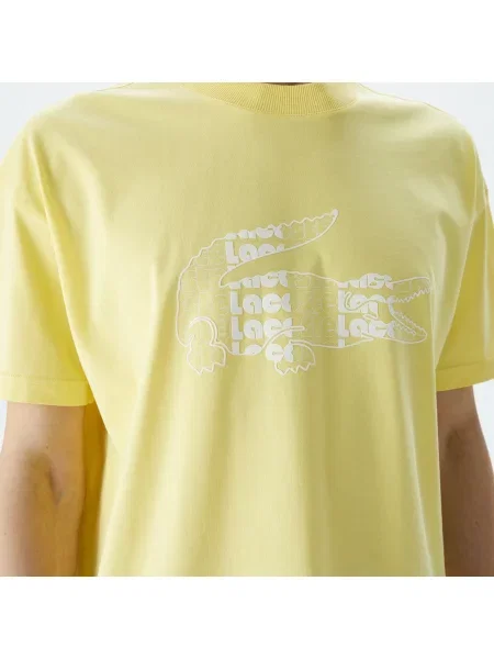 Lacoste T-Shirt żółty