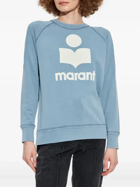 Hanorac Marant Etoile cu imagine albastru