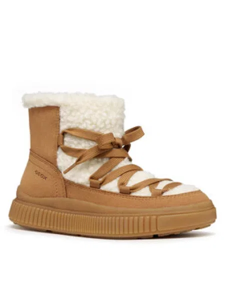 Geox Sniego batai J Laquinny Girl S ruda