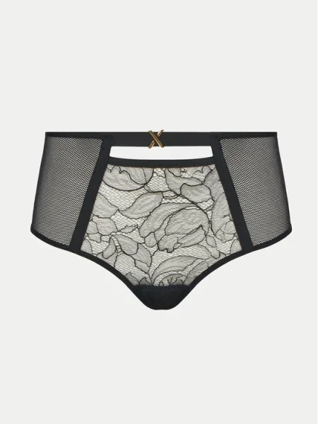 Chantelle X Класически бикини с висока талия Xquisite черен