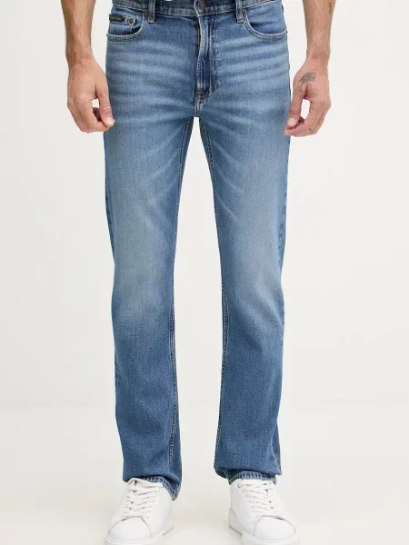 Calvin Klein blugi slim fit pentru bărbați albastru