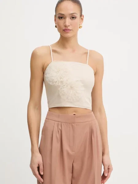 Twinset bluză pentru femei cu bej