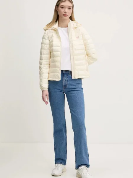 Куртка Guess Jeans перехідна бежевий