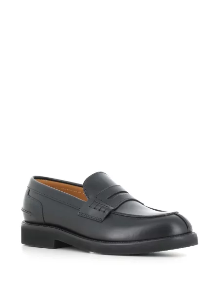 Pantofi loafer Tassinari din piele negru