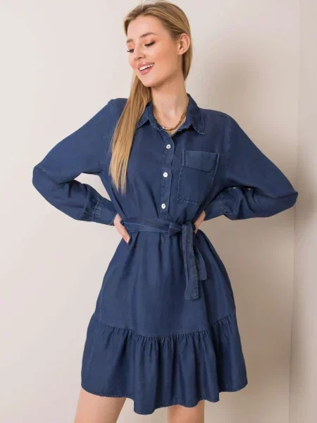 Rochie Fashionhunters de costum albastru