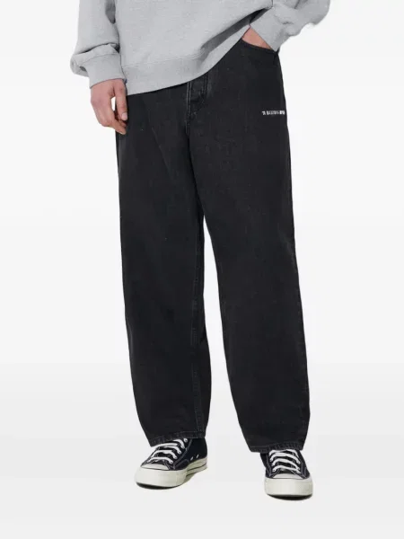 Blugi drepți A Bathing Ape® negru