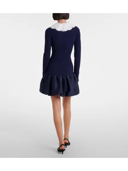 Rochie Self-portrait albastru