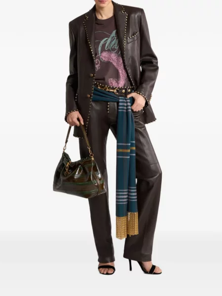 Scurt tricou Etro cu imagine maro