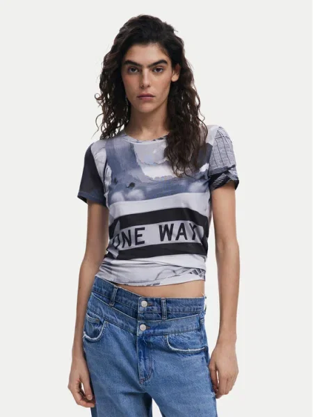 Desigual Tricou Potomac gri