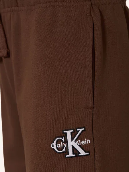 Calvin Klein Spodnie Dresowe braun brązowe