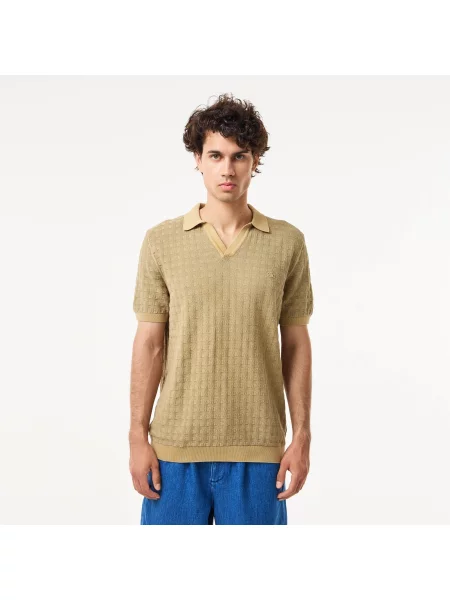 Lacoste поло чоловіче бежеве