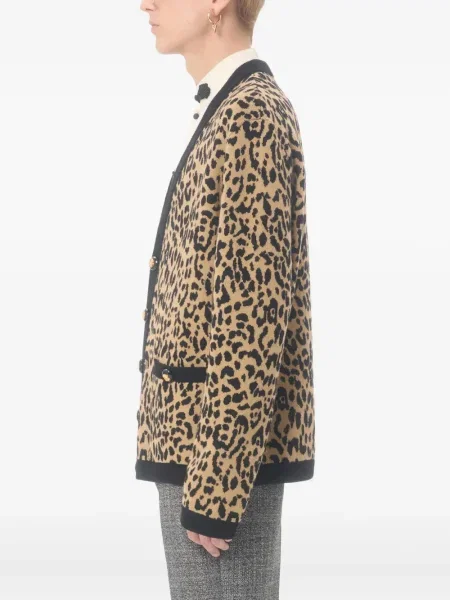 Cardigan Valentino Garavani cu imagine din jacard