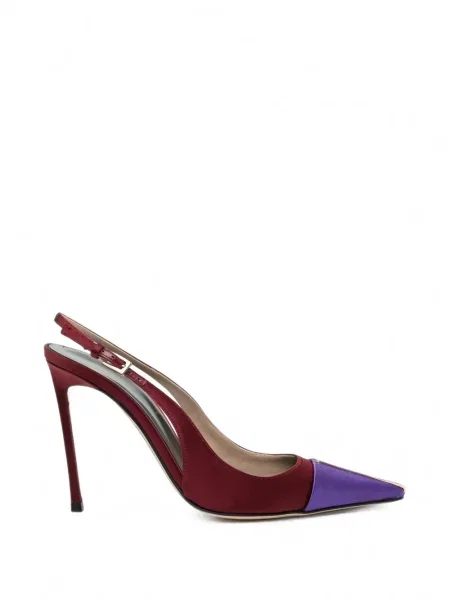 Pantofi cu toc Tom Ford slingback violet
