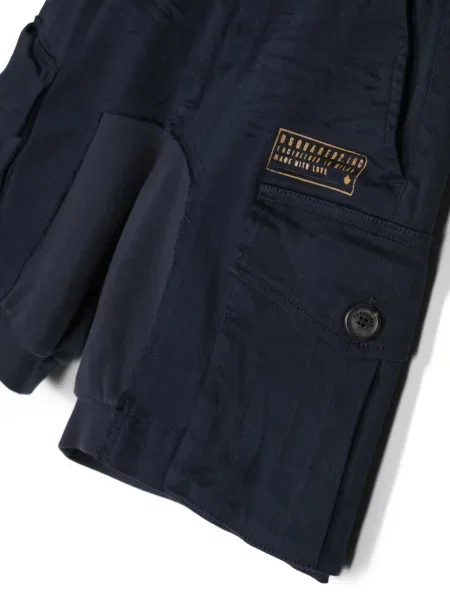 Szorty cargo dziecięce Dsquared2 niebieskie