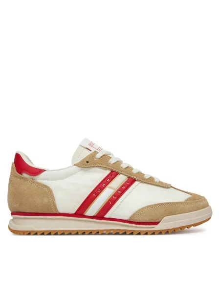 Маратонки Tommy Jeans RETRO RUNNER CLEATED бежово