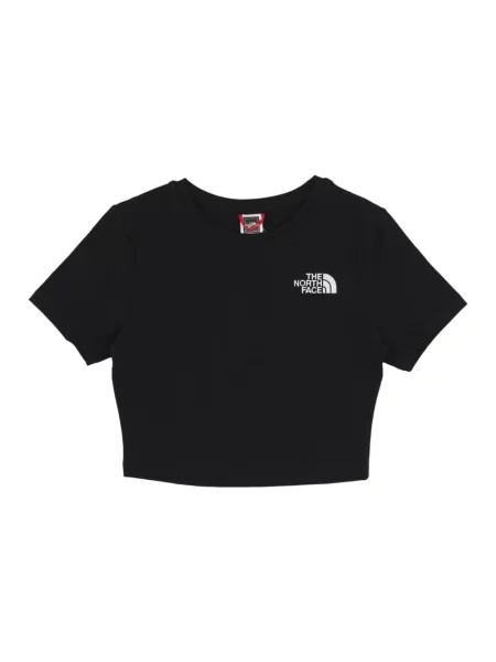 Koszulka z krótkim rękawem The North Face w kolorze czarnym i białym z logo M czarna