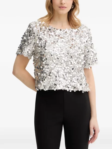 Scurt top Haveone cu paiete