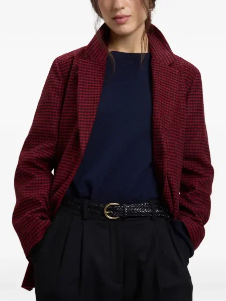 Sacou Woolrich în carouri roșu