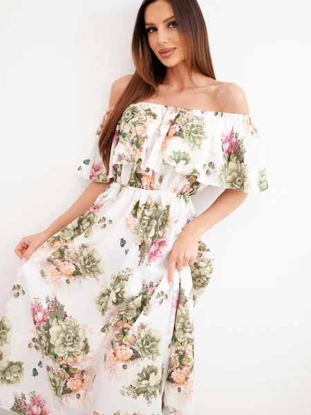 Rochie Kesi Włoski alb