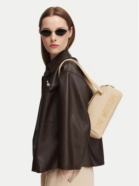 Torebka LOVE MOSCHINO beżowa