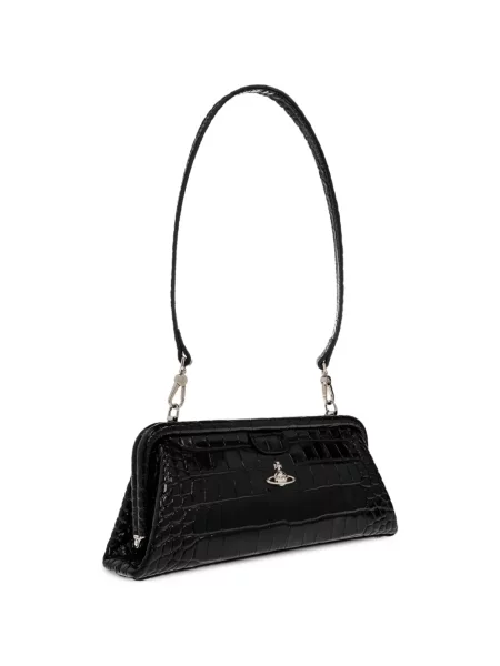 Clutch Vivienne Westwood μαύρο